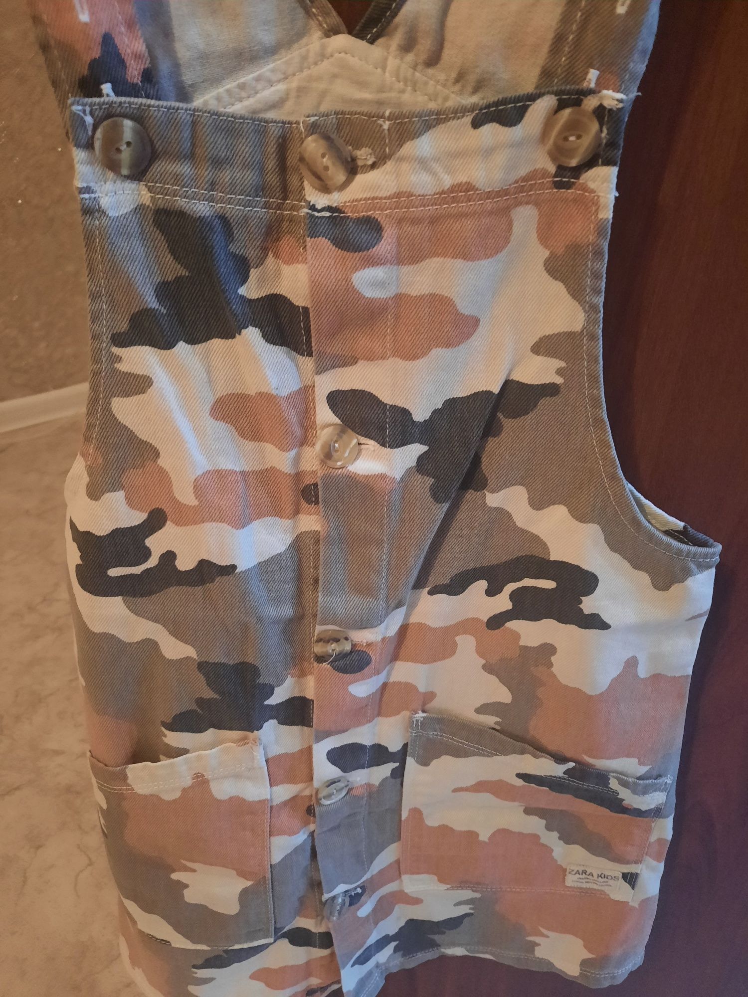 Джинсовый сарафан Zara kids