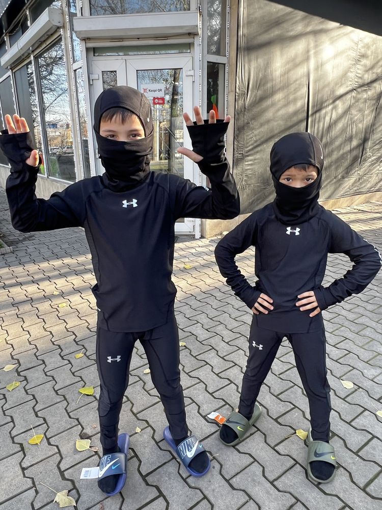 Суперцена! балаклава Nike Pro Therma-FIT Hood 3в1 зимняя