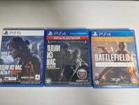 Продам игры ps4 и ps5