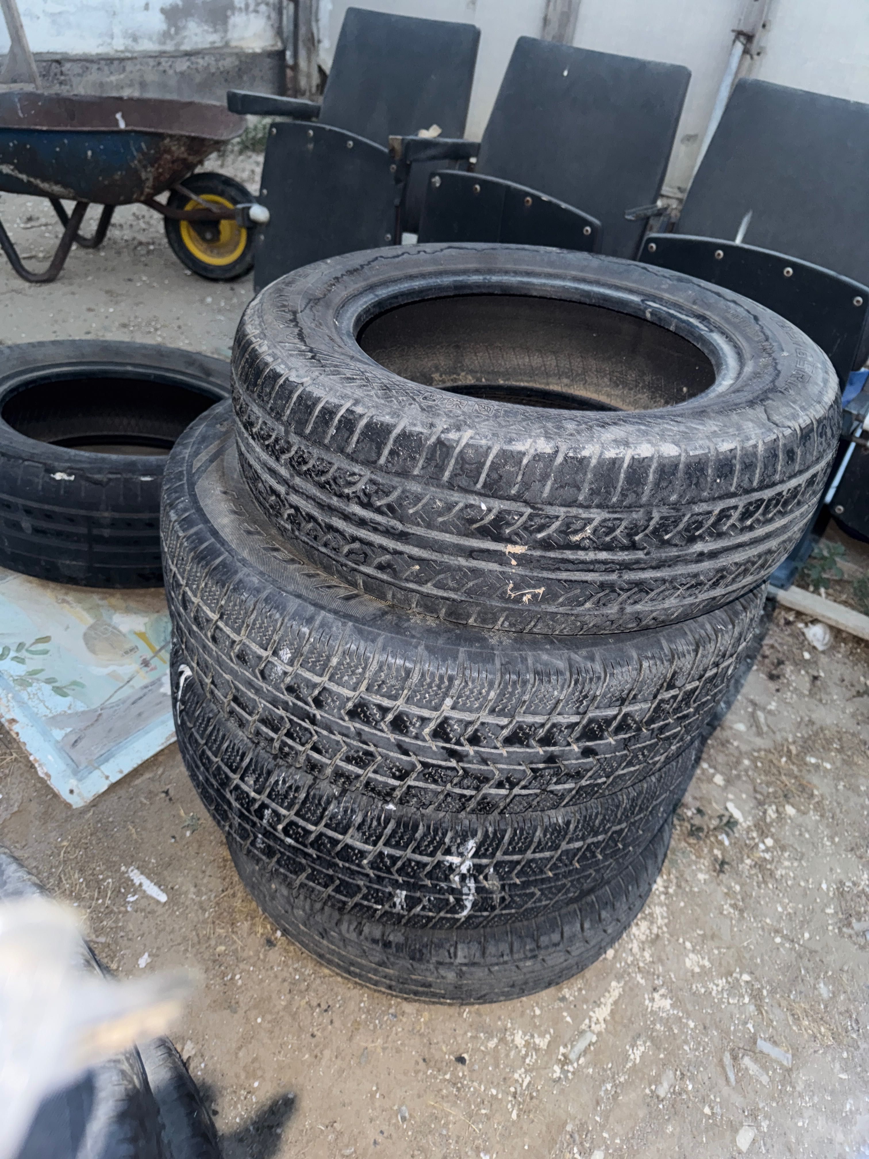 Зимние шины 205/65/r16, 185/60/r14, 185/65/r15, 185/65/r14 барлыгы 25к