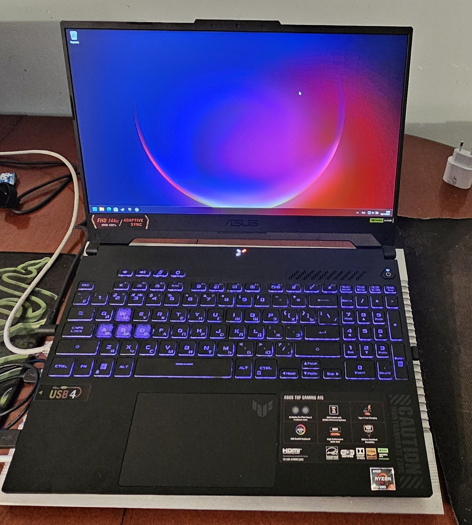 Продам ноутбук Asus Tuf gaming