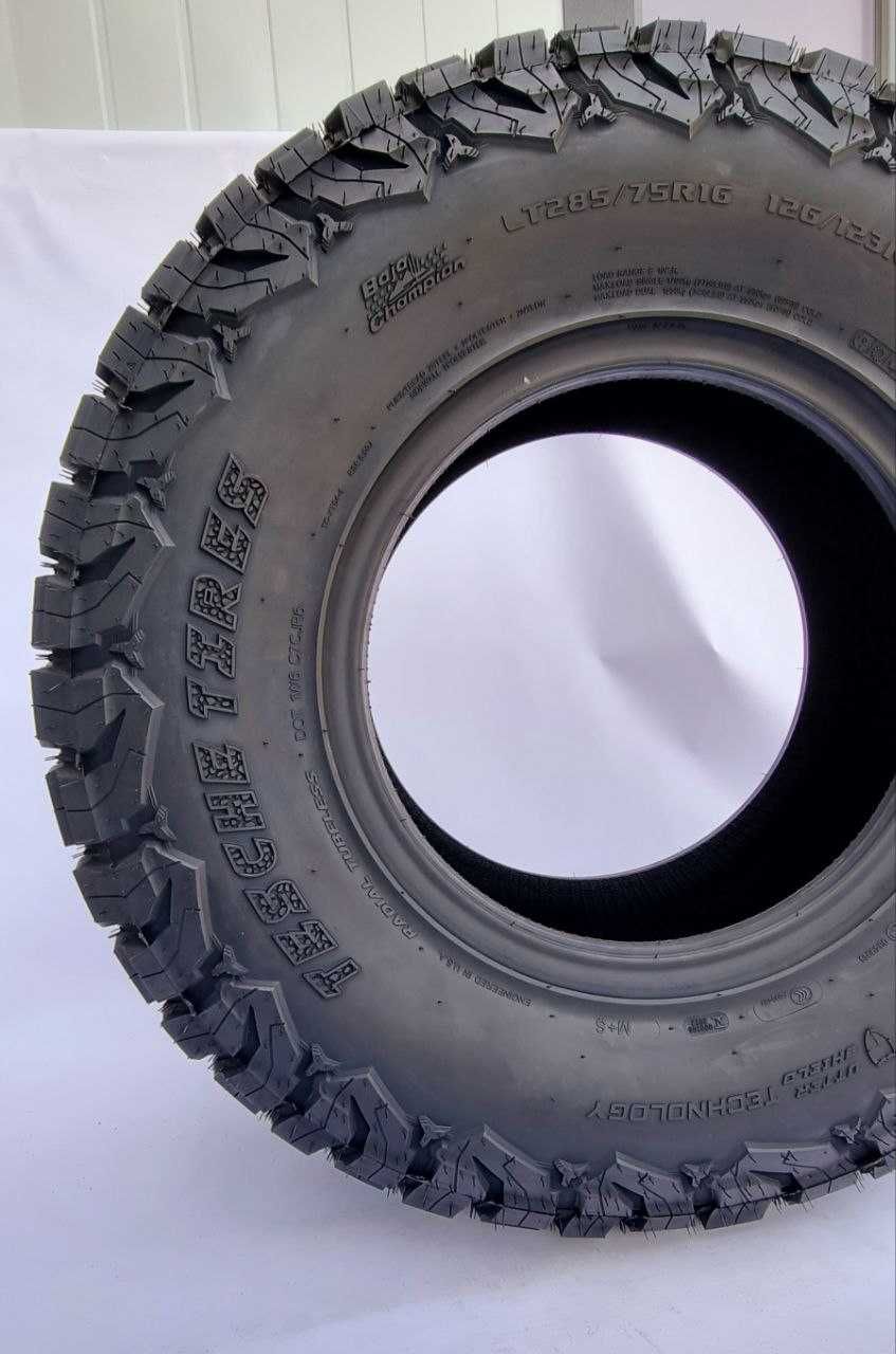 285/75R16 LT 116/113R 10PR боковая в 3 слоя  — TESCHE RIDGE BLADE X/T