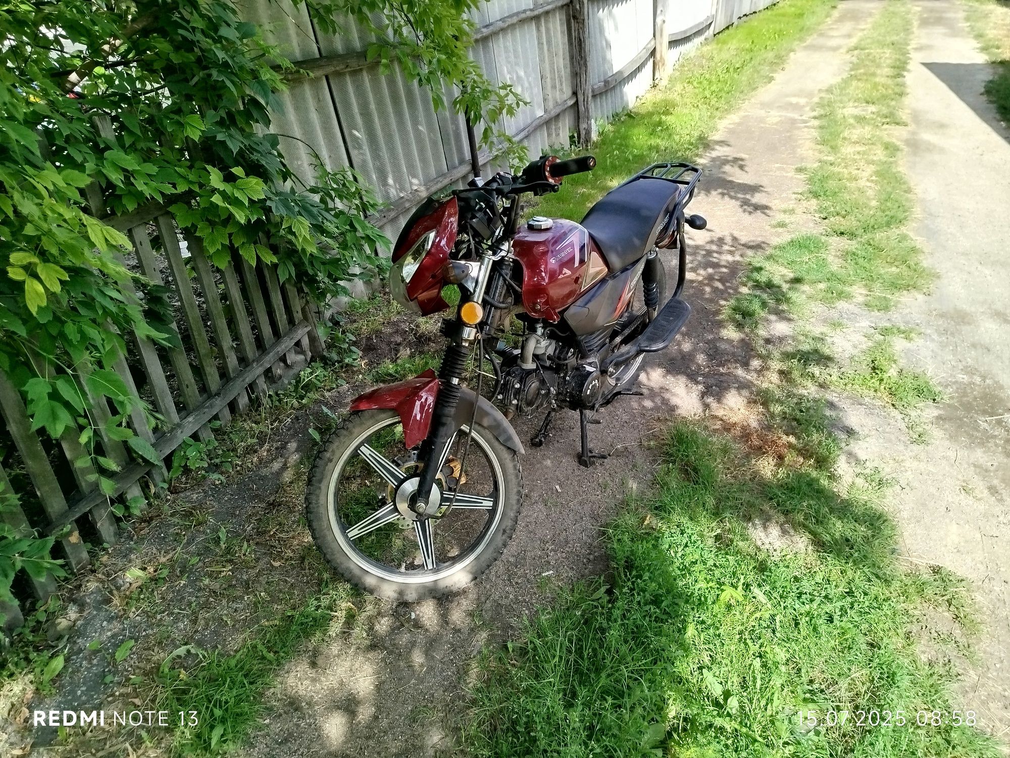 Продам мотоцикл 125куб