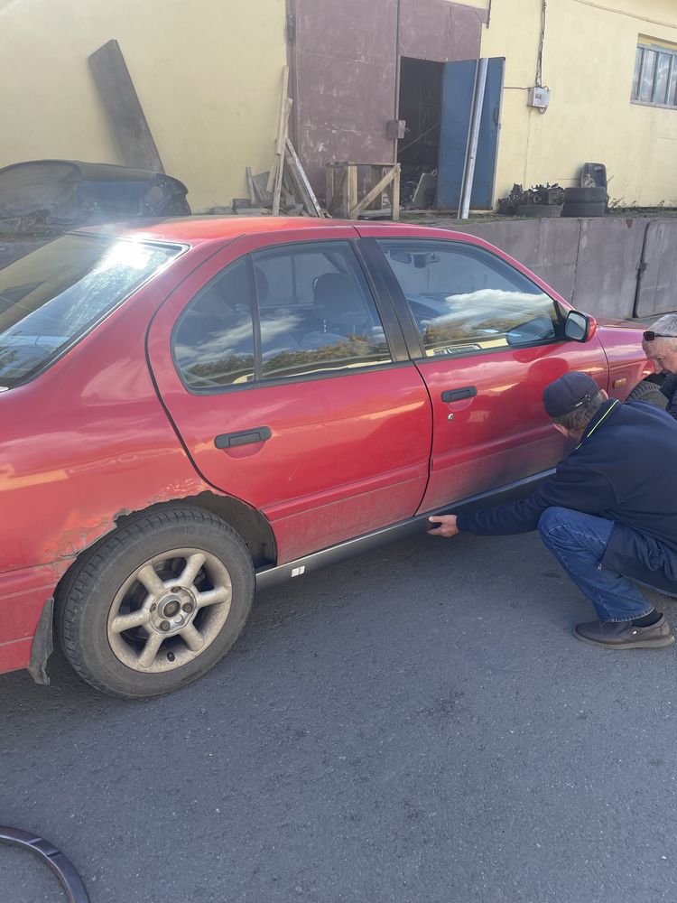 Пороги Ниссан Примьера П10 Nissan Primera P10