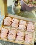 Зефир из натурального пюре и рулет мереновый