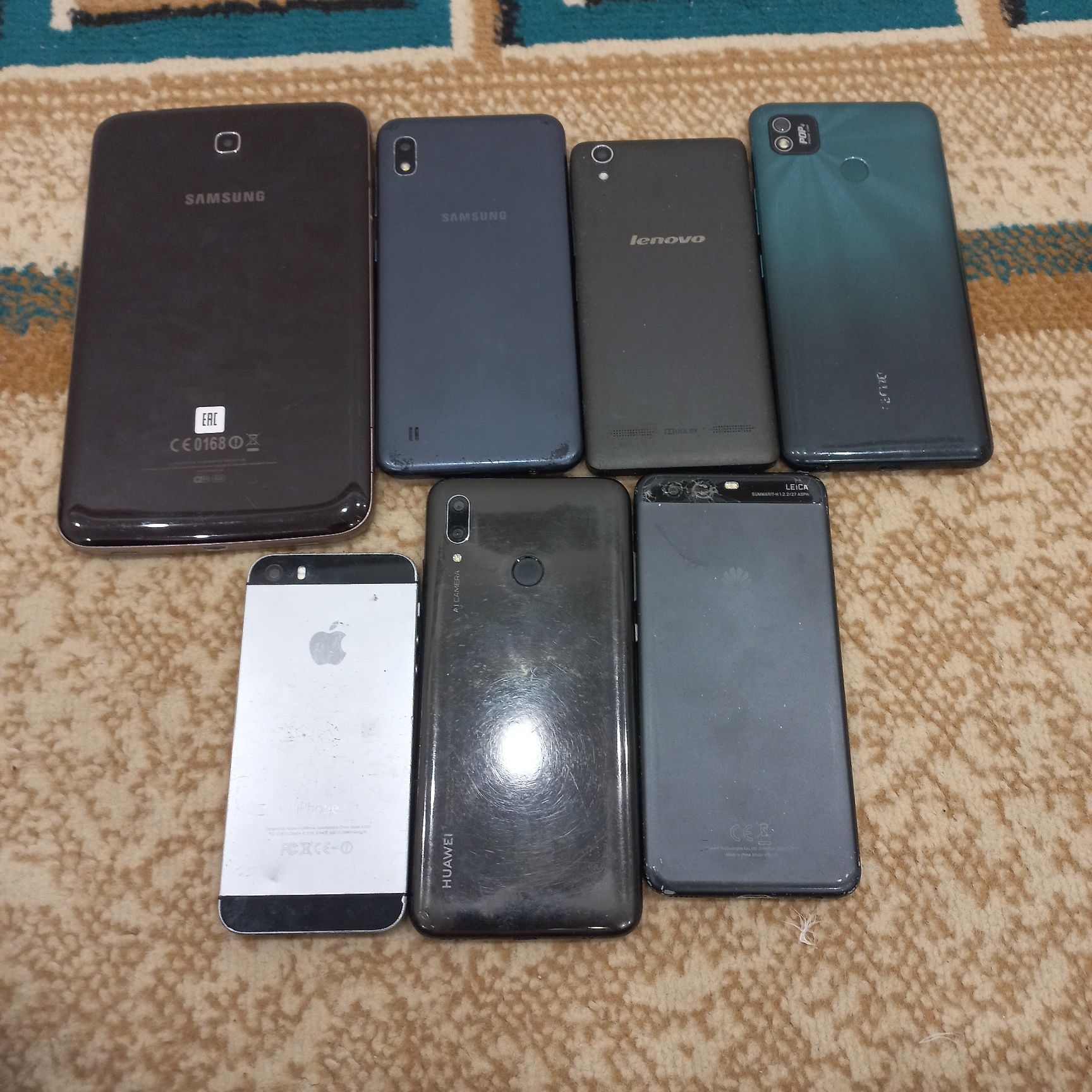 Продам Телефон Самсунг А10 huawei Ленова А6000 планшет Айфон 5s  на за