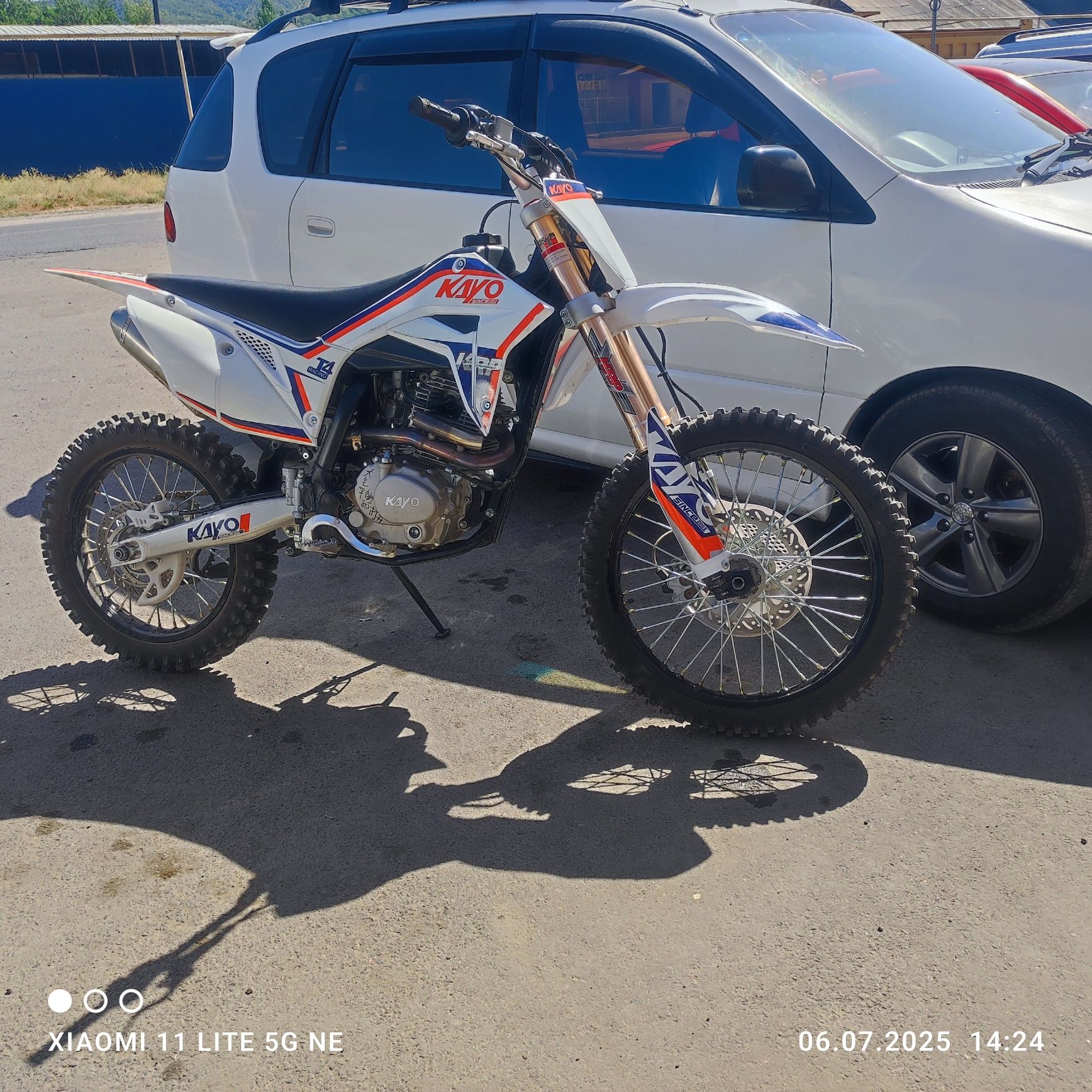 Мотоцикл kayo enduro t4