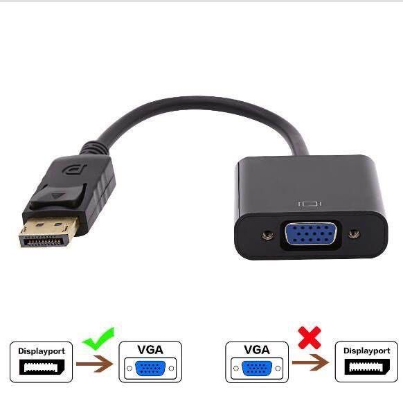 Переходник DisplayPort на VGA. Алматы.