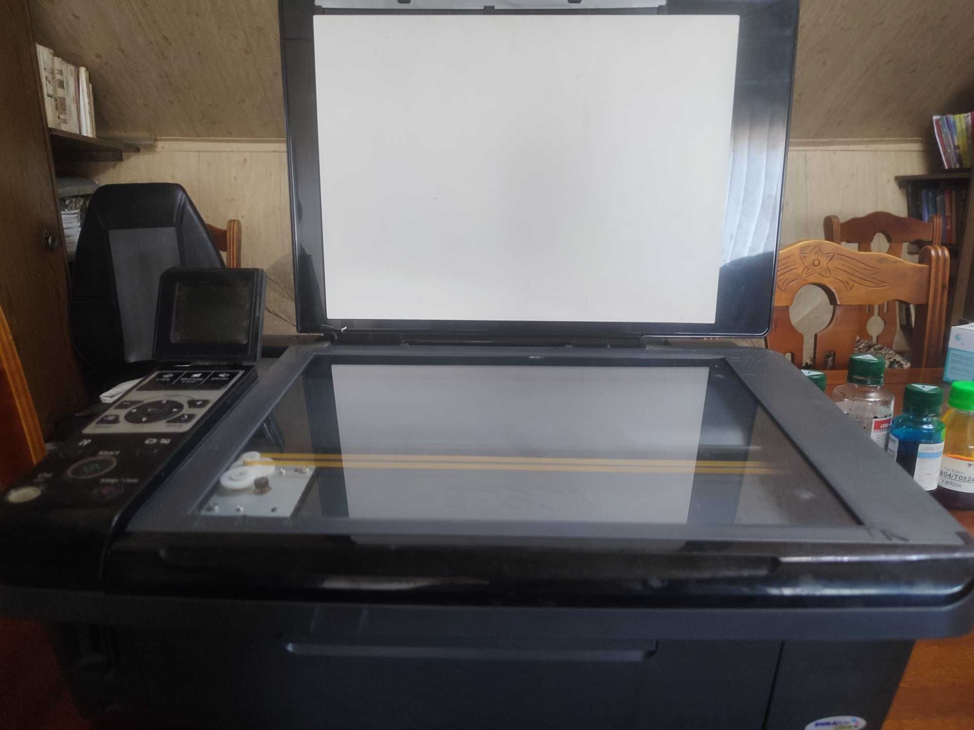 МФУ Epson Stylus CX8300 с СНПЧ и чернилами (C11C690401)