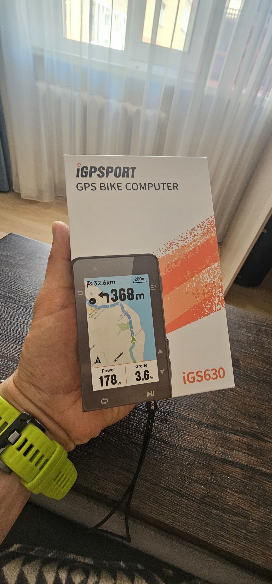 Велокомпьютер iGPSPORT  iGS630