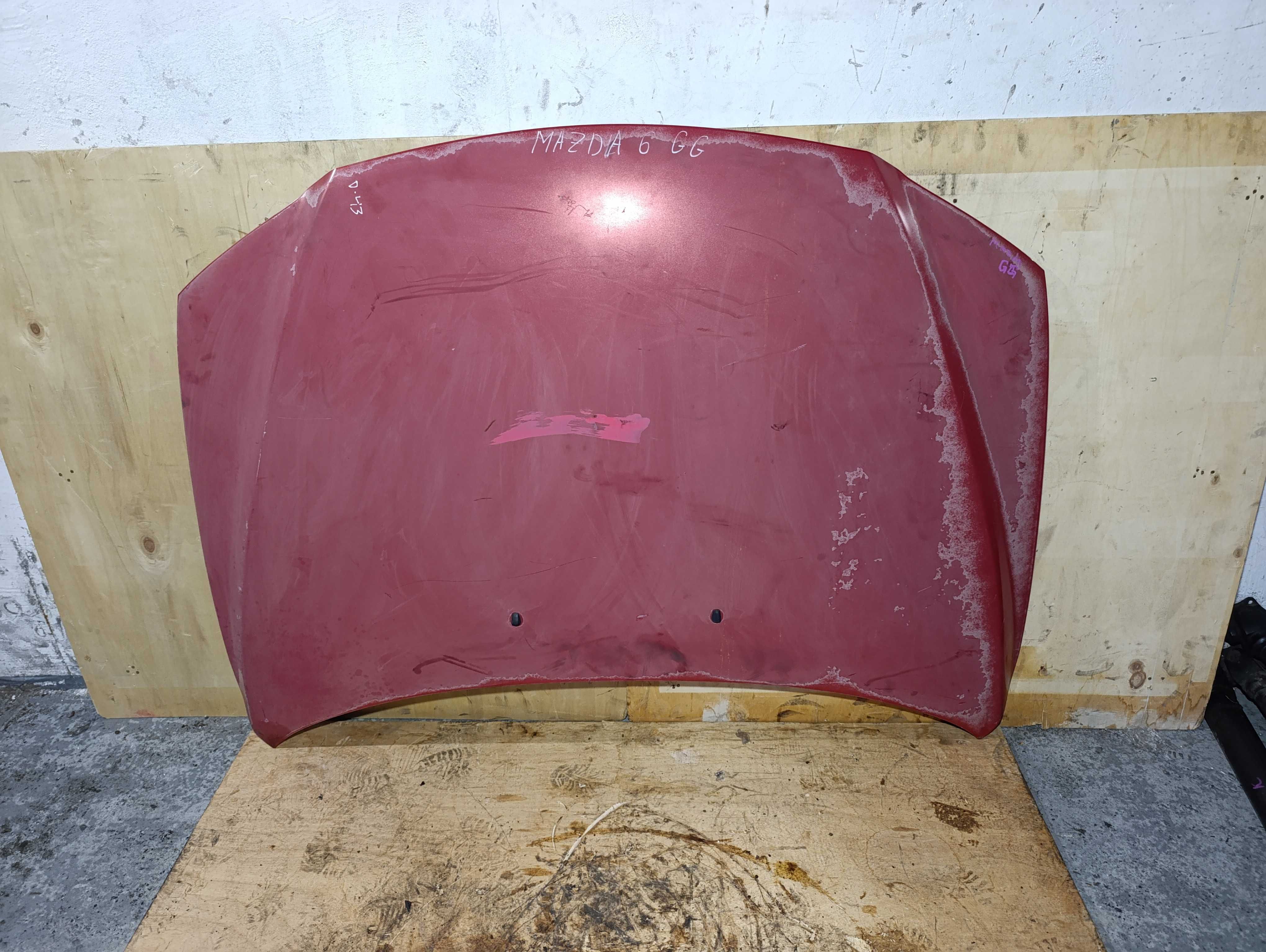 Капот Mazda 6 GG 02-08г Оригинал Б/У Мазда ГГ Рест Дорест