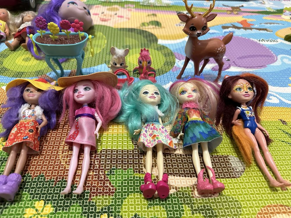 Продам куклы Barbie,  Enchantimals, Aver after High, Mulan, Winx