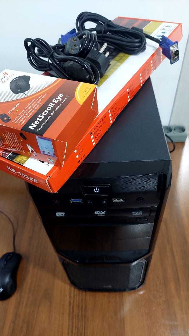 Продам компьютер в отличном состоянии. Монитор 19", беспр. мышь,камера