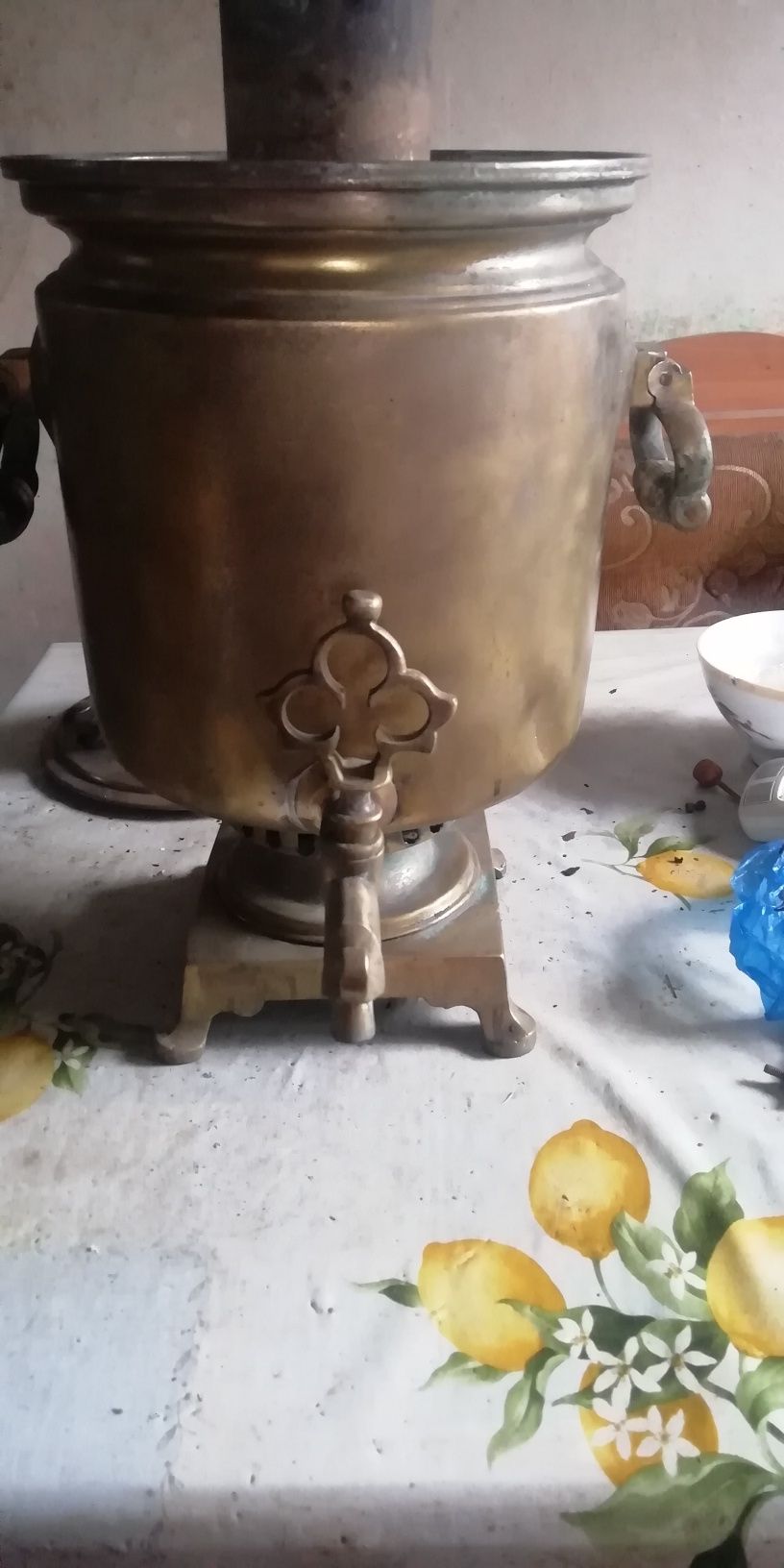 Самовар на дровах