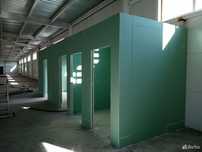Перегородки из гипсокартона Стены, короба ,отделка левкас,звонитее
