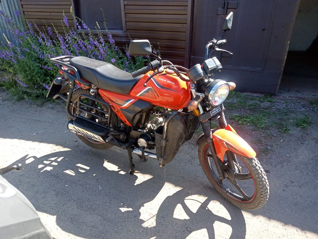 Мотоцикл KHAN MOTO 110кубов.в хорошем состоянии находится в сортировке