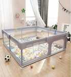 Игровой манеж 200x150x65 см, серый