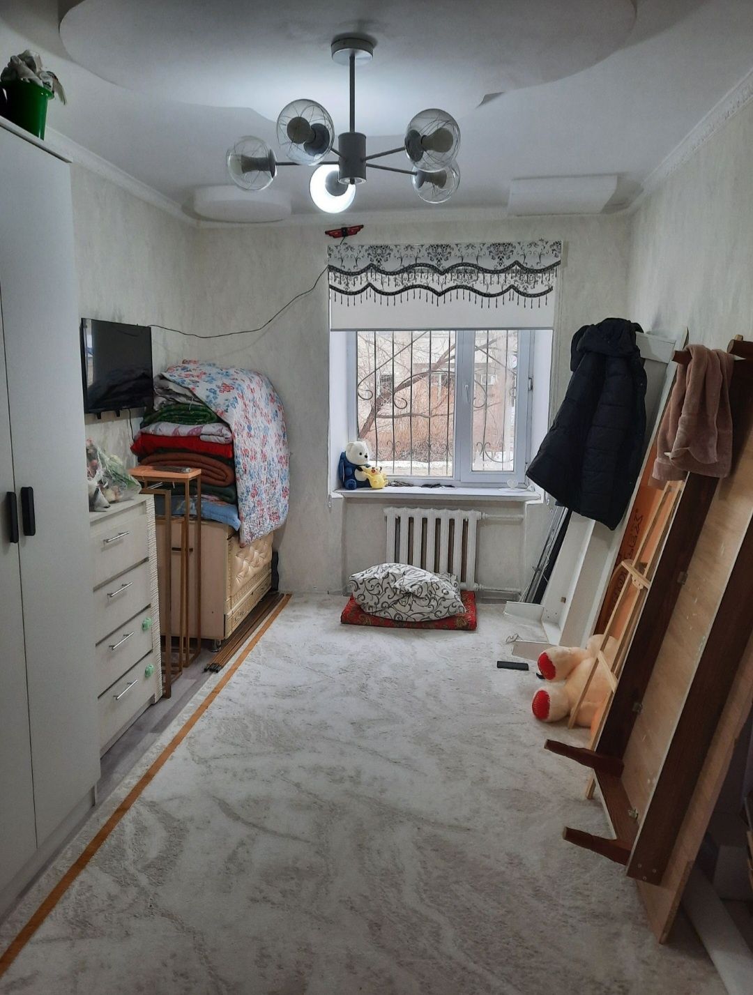 Зубенкада 2 комн квартира обмен жер үйге