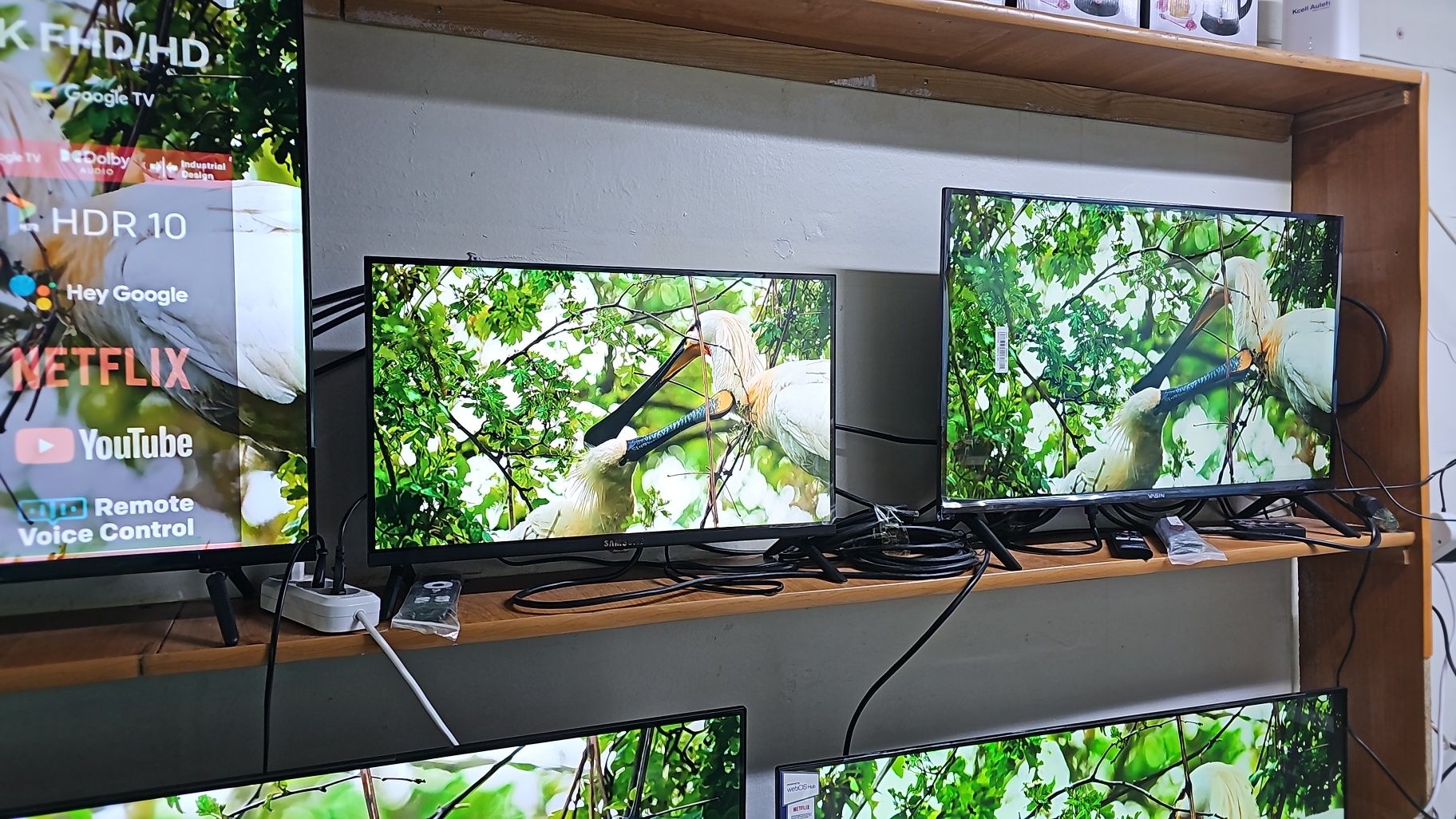 Новый Телевизоры Samsung Yasin Lg 4K Qled YouTube Wi fi Bluetooth Otau