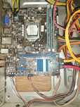 Комплект материнская плата h61, процессор i7-2600k, озу 16 gb