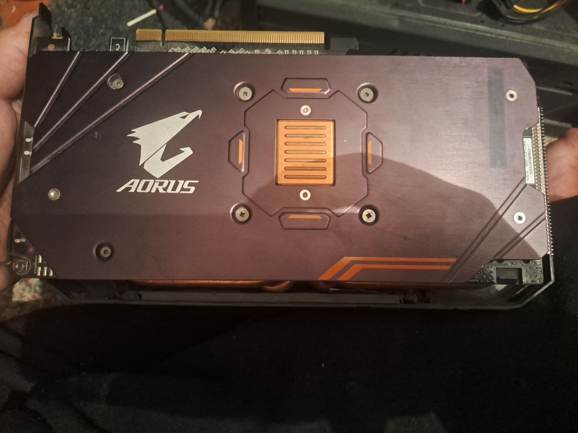 Продам видио карту rx 570 auros 4гб