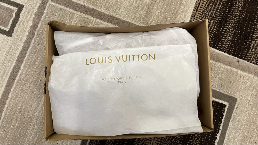 Кроссовки Louis Vuitton Skate – bordeaux (бордовый) состояние отличное