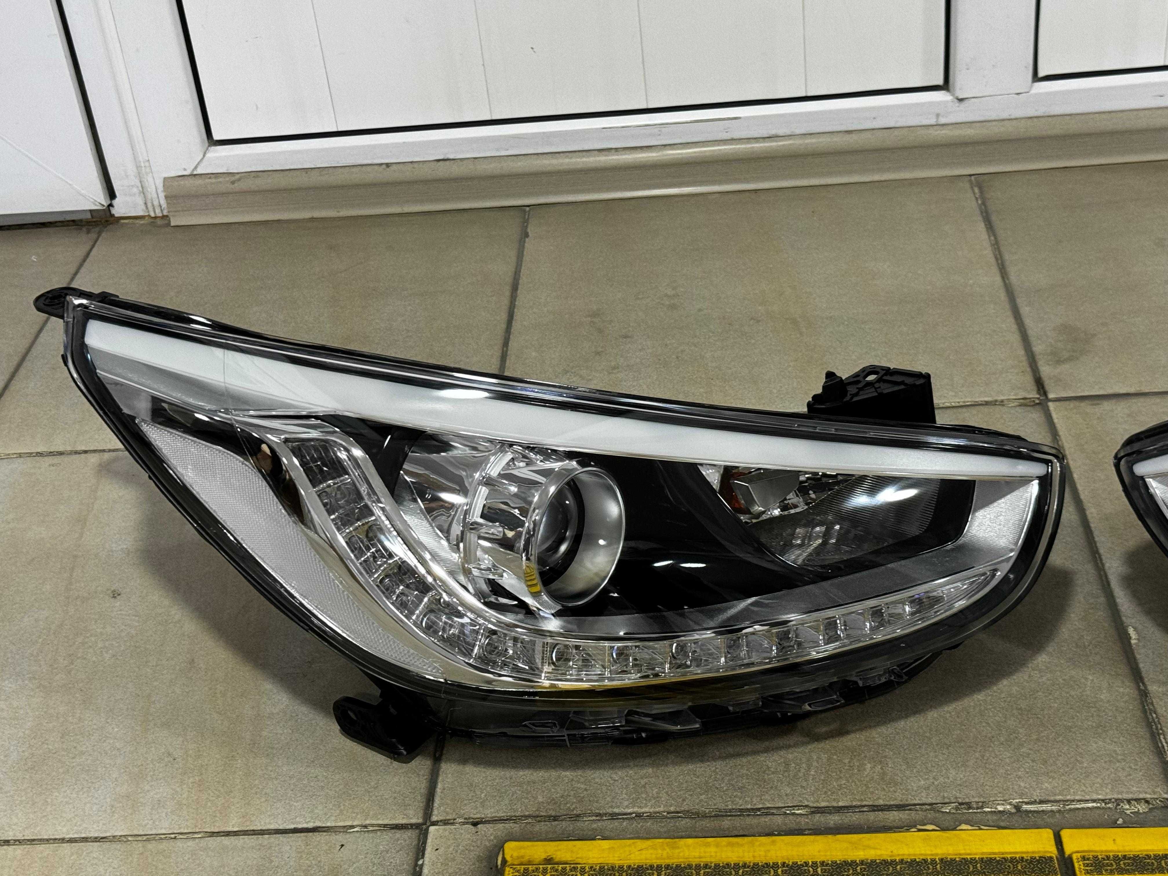 Фары на Hyundai Accent/Solaris/Kia Rio 2010-24г