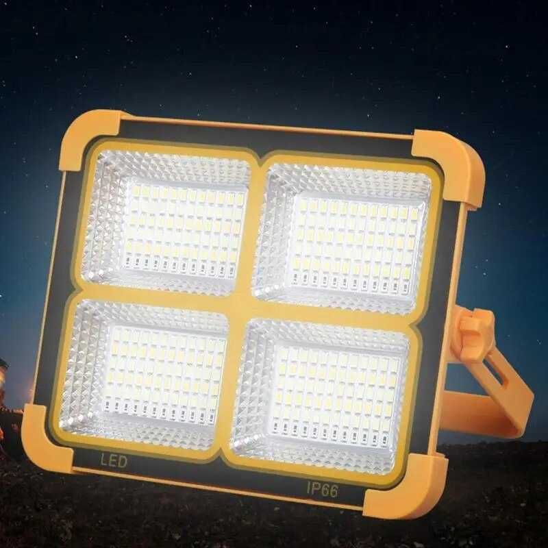 Led прожектор на солнечной батарее