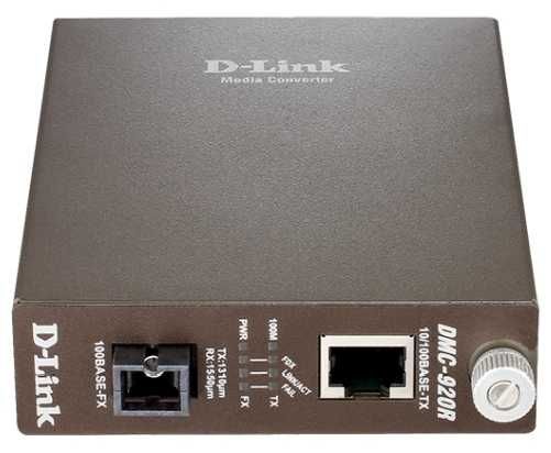 Медиаконверторы D-Link DMC 515, 810, 920, 1910 и шасси DMC 1000