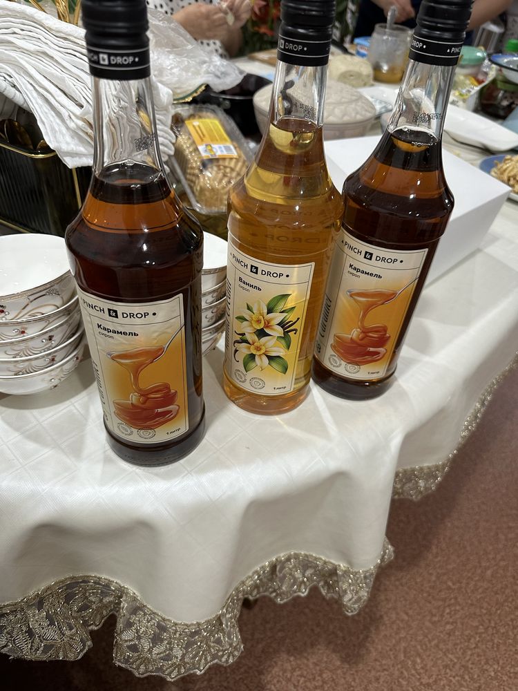 Продам 3 бутылки сиропа, производство Россия, г.Москва