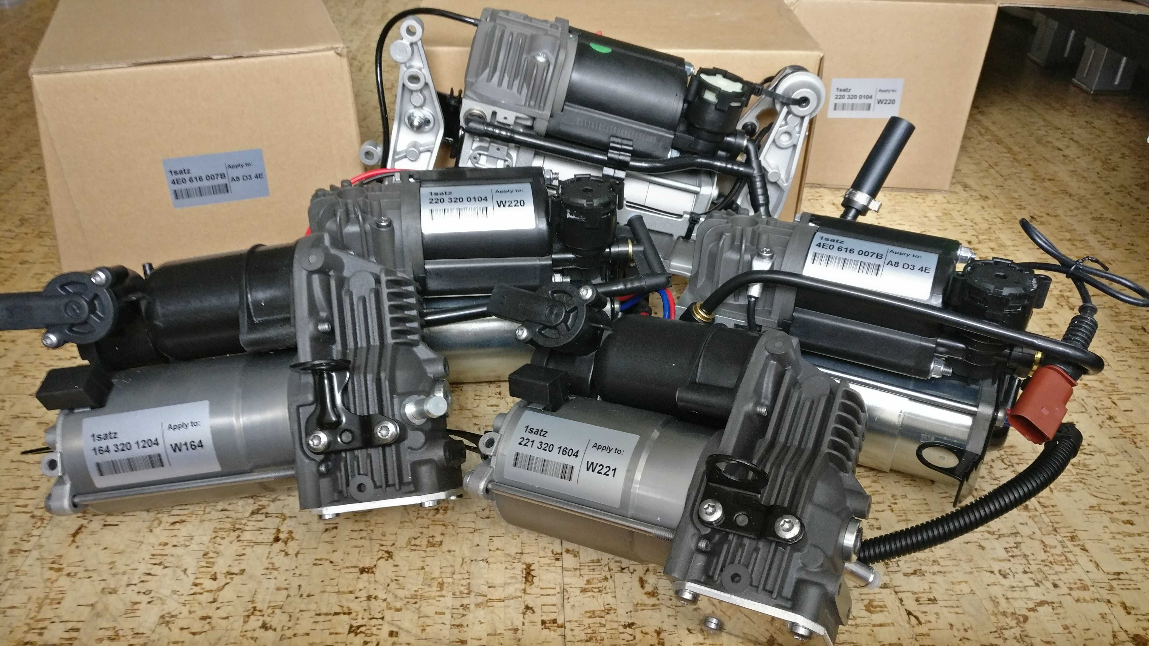 Компрессор пневмоподвески Мерседес W221, W164, W220, W166, W211, W222