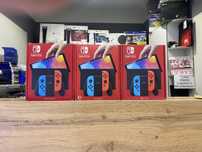 nintendo switch oled прошитые новые +20игр