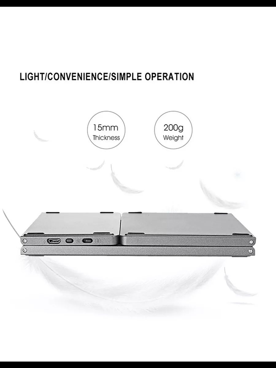 Клавиатура беспроводная с сенсорным touchpad B033