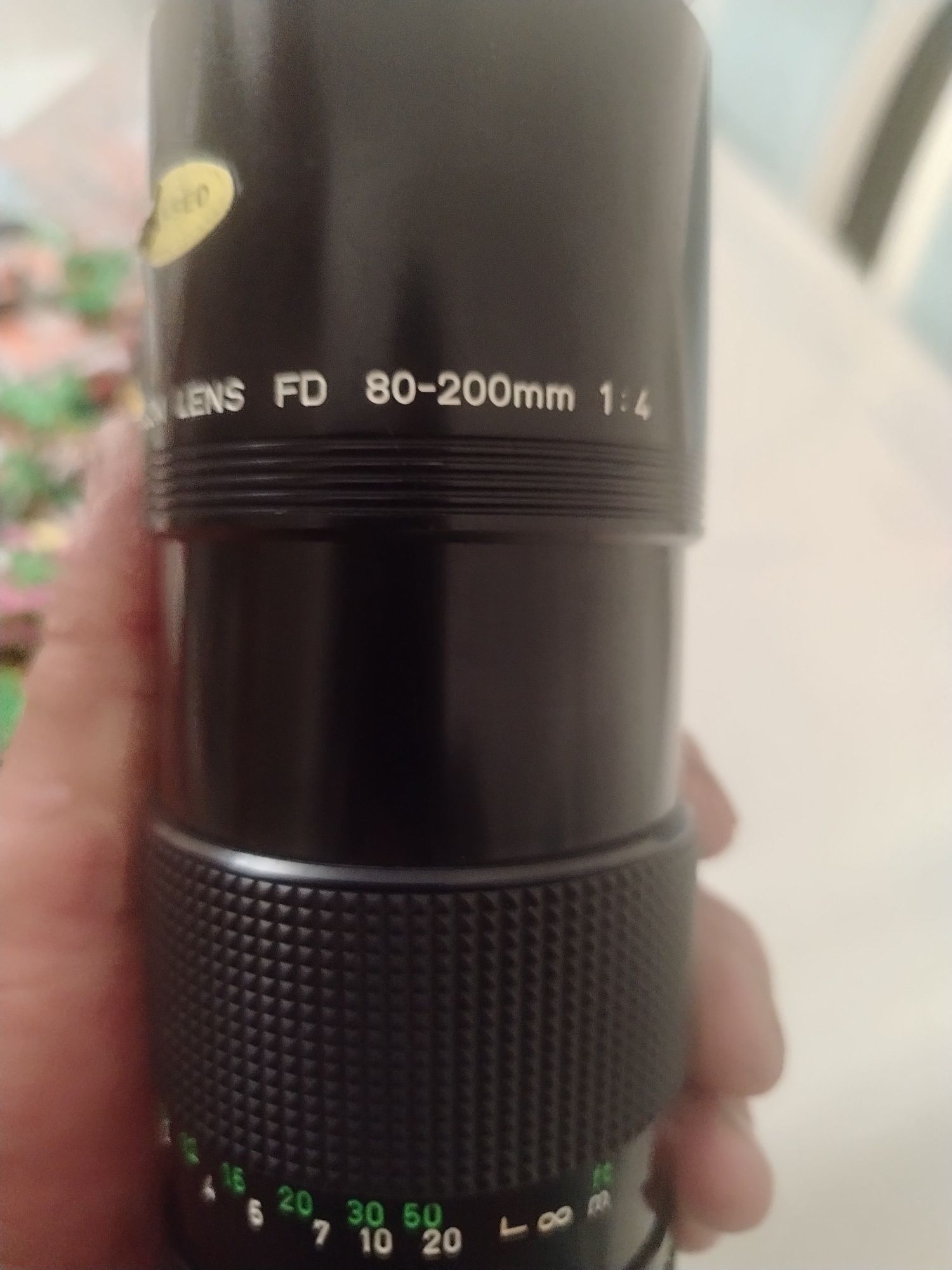 Обьектив Canon zoom lens fd 80-200 mm 1:4.
