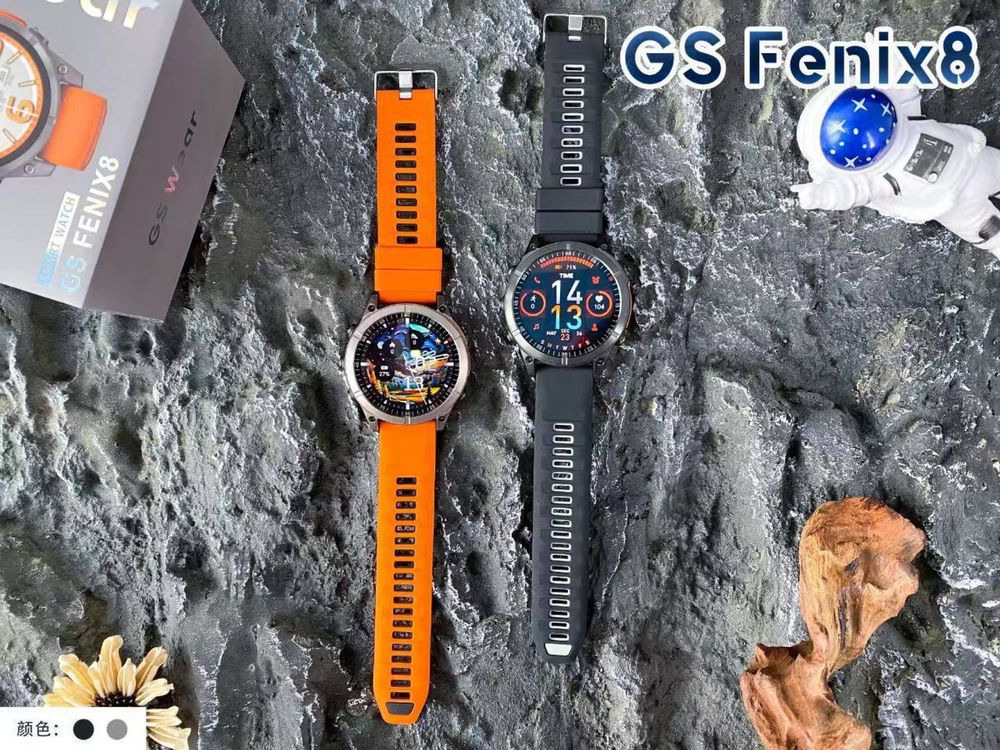 Гармин Garmin fenix 8 с фонарик часы