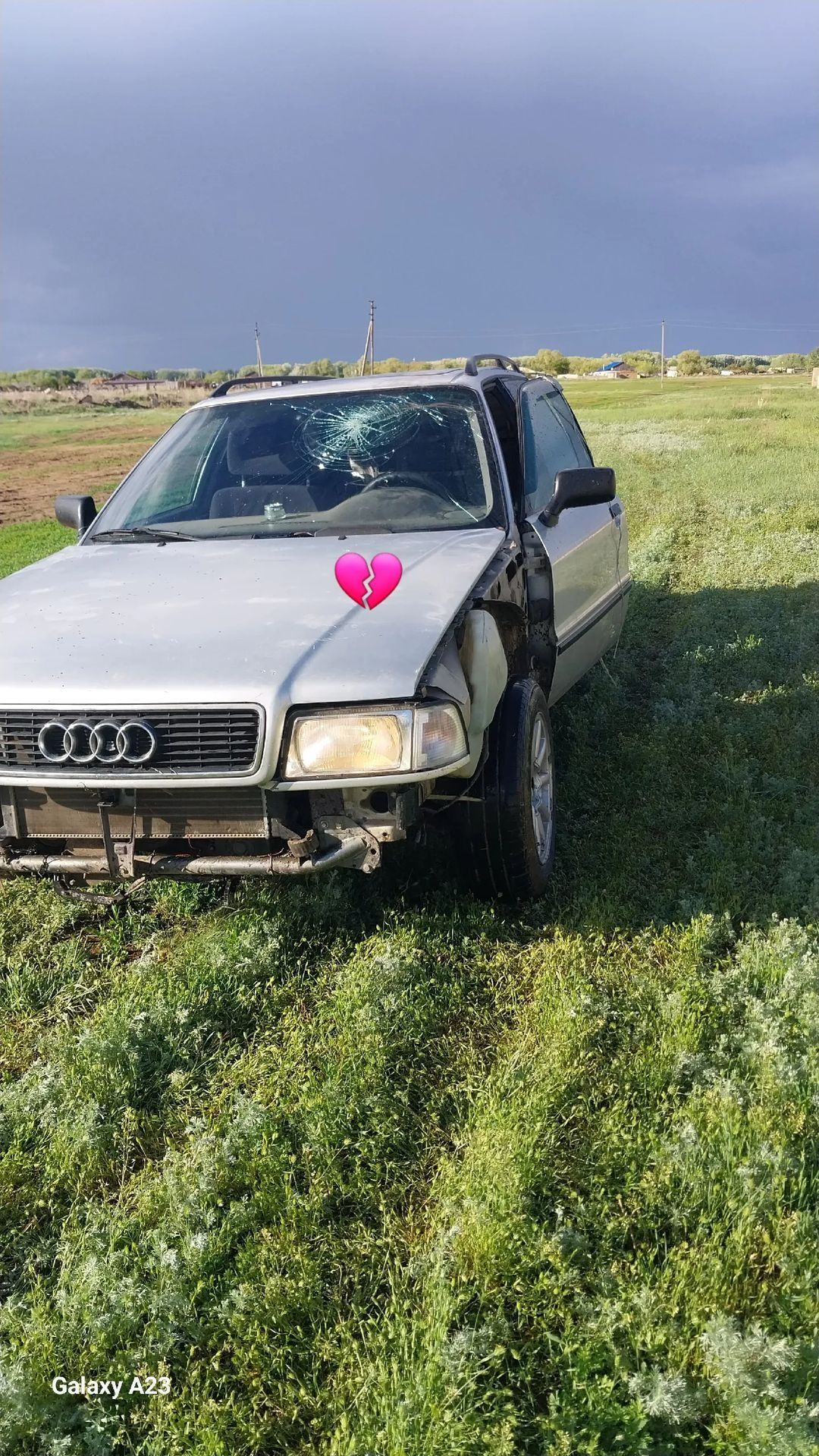 Ауди б4 авант после дтп