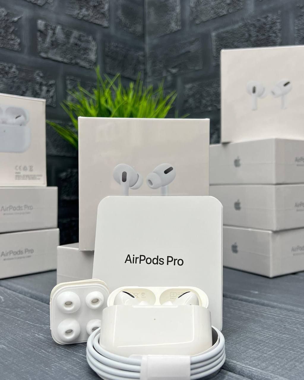 Беспроводные наушники AirPods люкс и премиум класса+ чехол в подарок