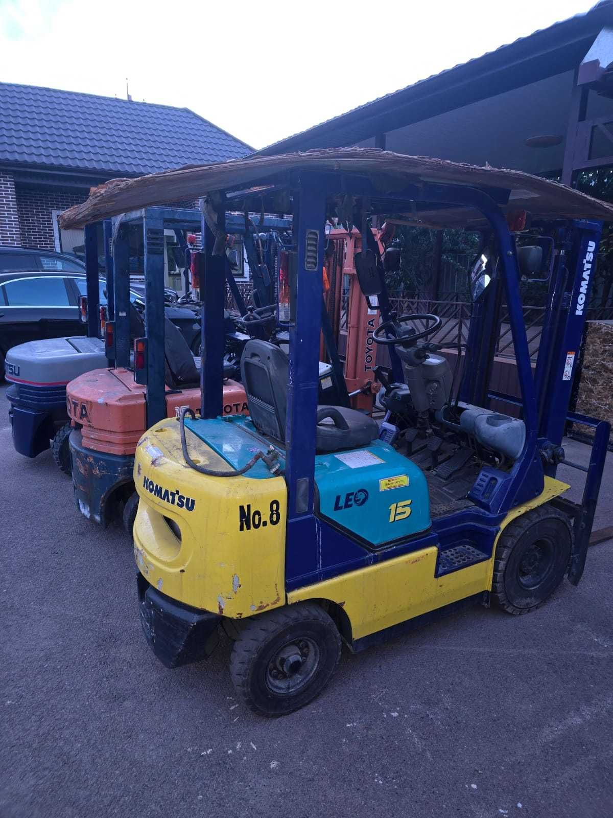 Продам Японский Вилочный погрузчик Komatsu, Toyota, Geneo 2001 г.