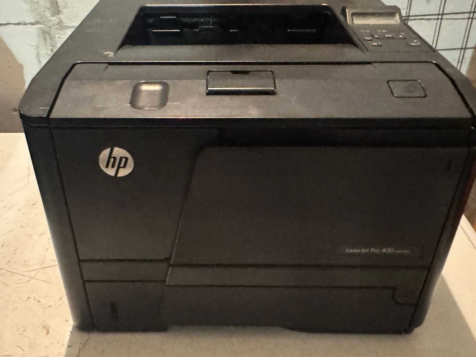 Принтер лазерный HP LaserJet Pro 400 M401a, ч/б, A4