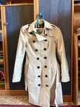 Бежевый тренч Burberry размер XS