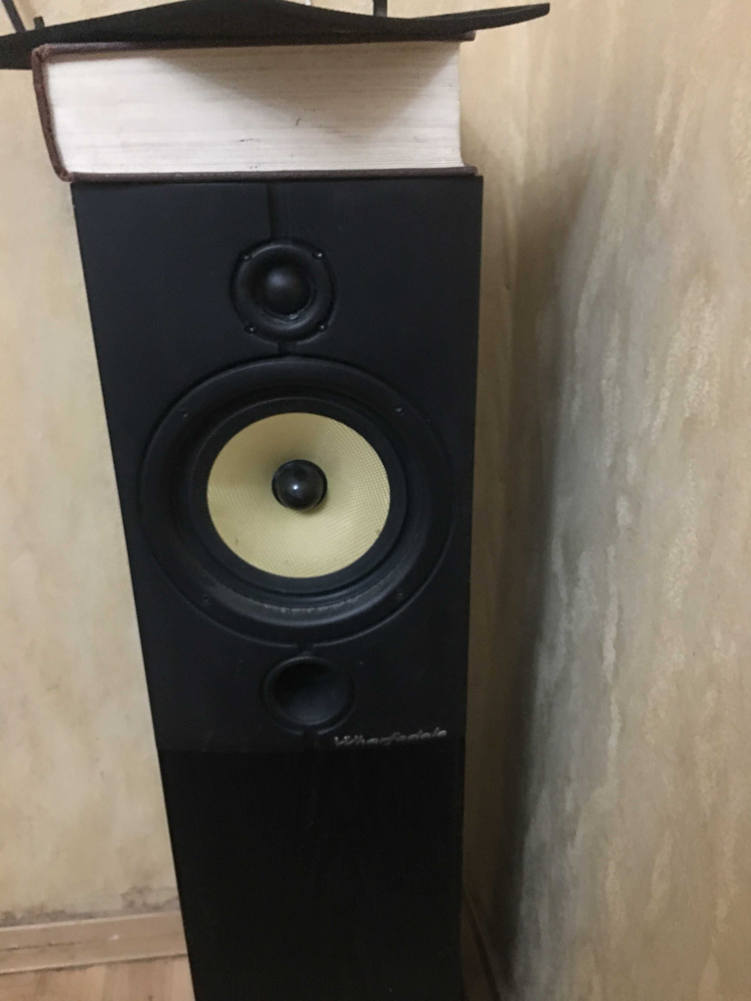 Продам колонки Англия Warfedale Diamond 8.3+усилитель двухблочный.