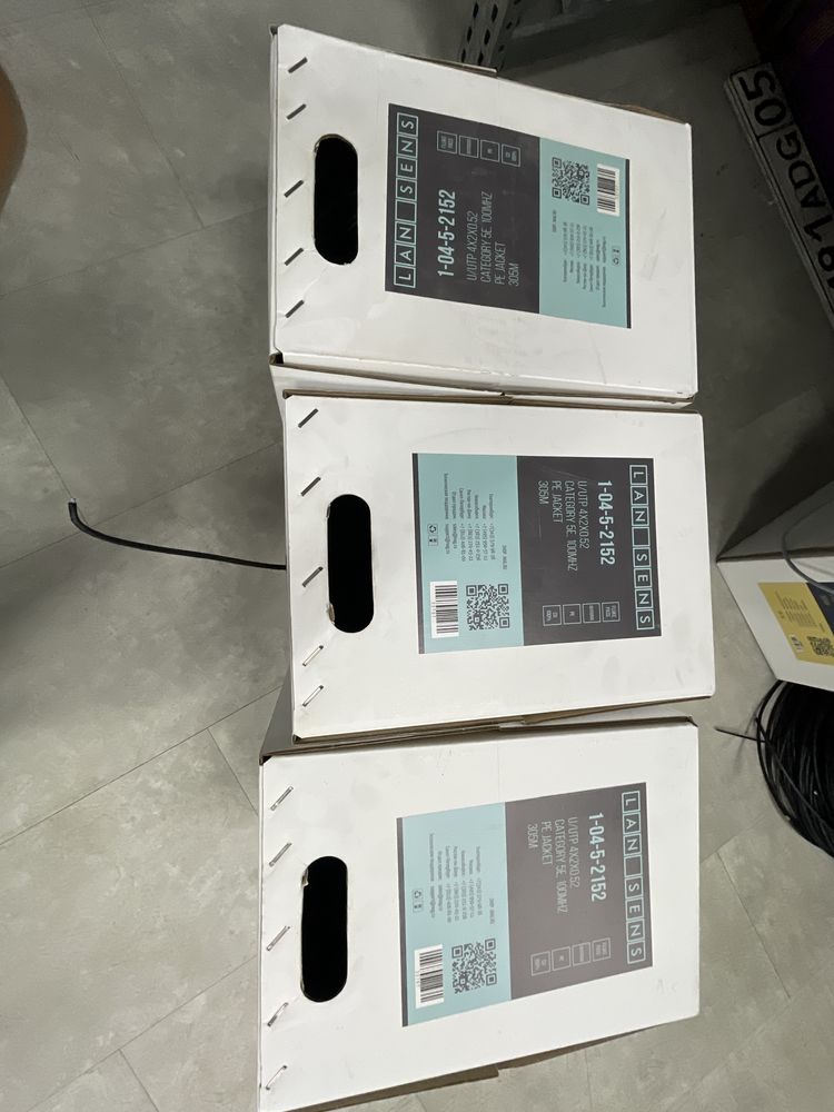 кабель RJ45 уличного типа 400м