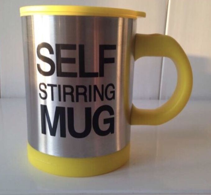 Отличный Подарок для Вас и Ваших Друзей! Кружка-Самомешалка SELF MUG