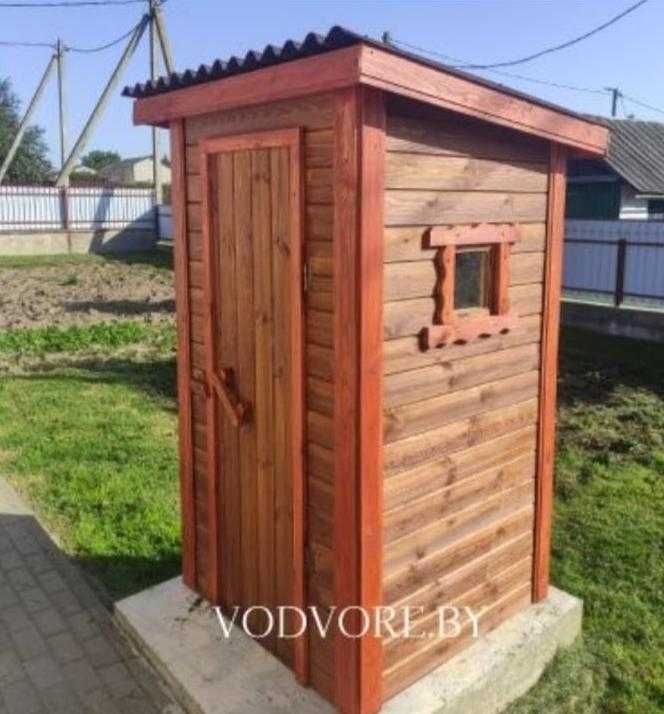 Качественный Туалит Уличный Туалет деревянный дла дача