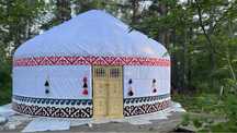 Юрта, кииз уй, оформление залов, фото зона