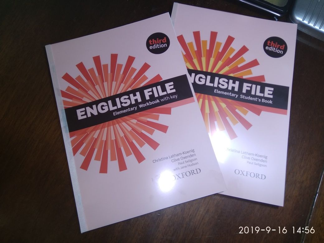 English file. Все уровни. Учебники и тетради