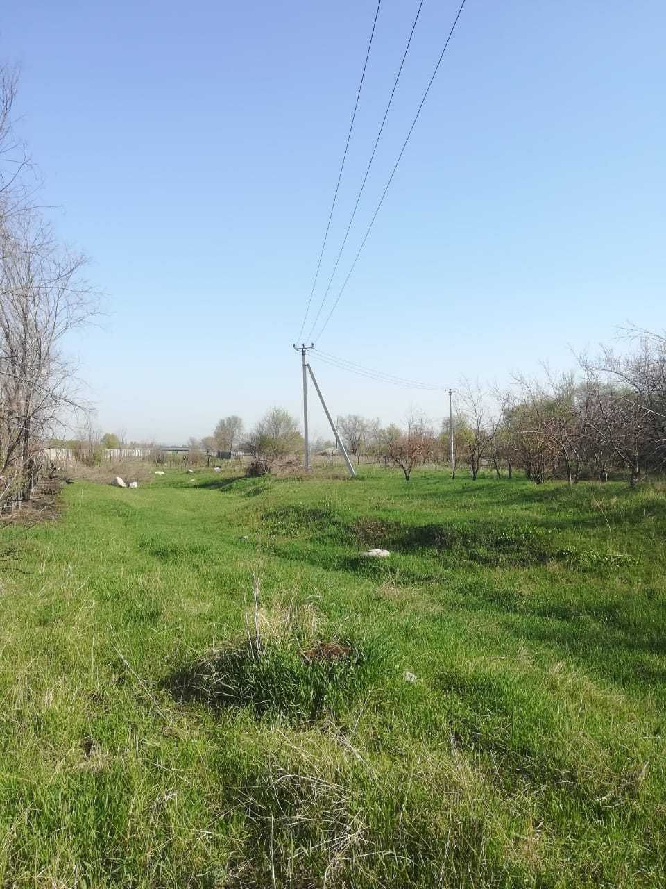Участок к/х Азат, сразу после Талгара. Выкуплен. Не аренда.