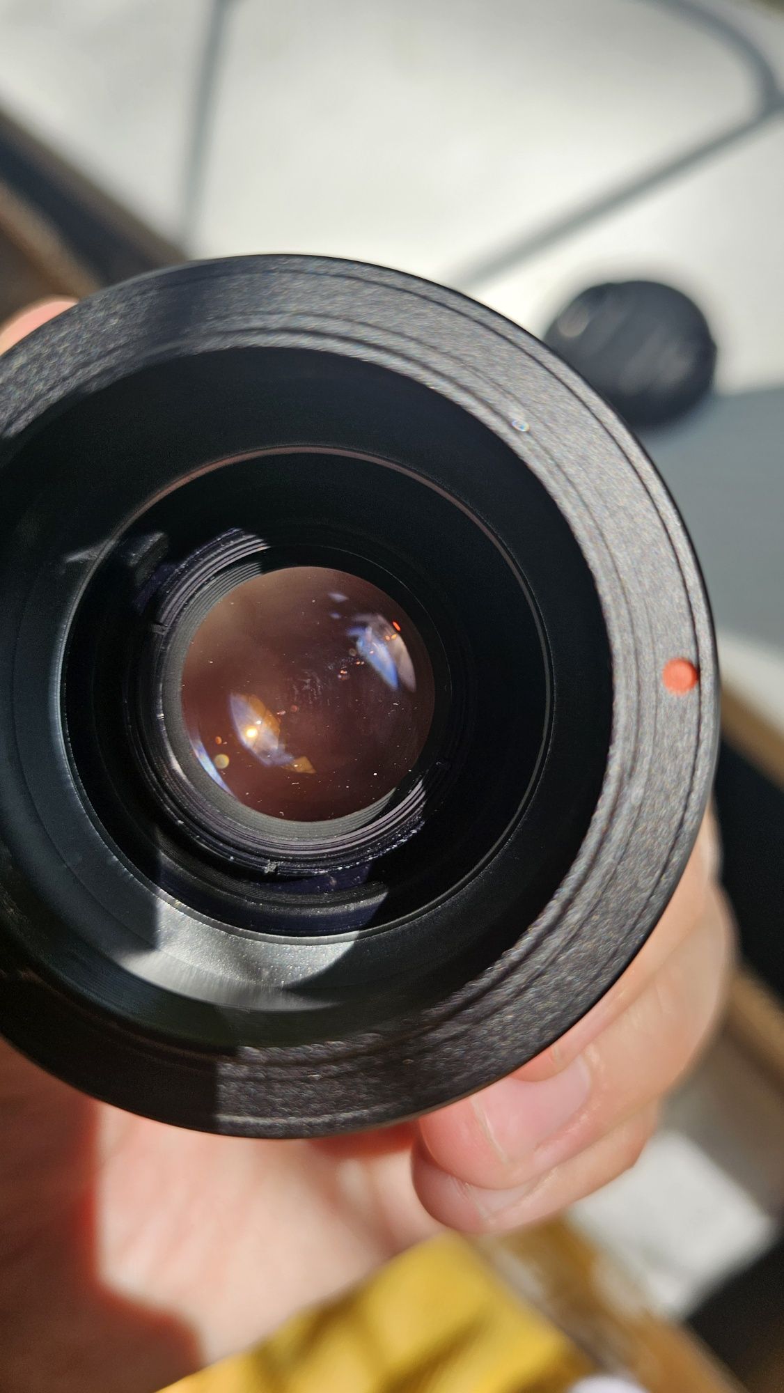 Гелиос 44-2 с переходником на Sony E mount.