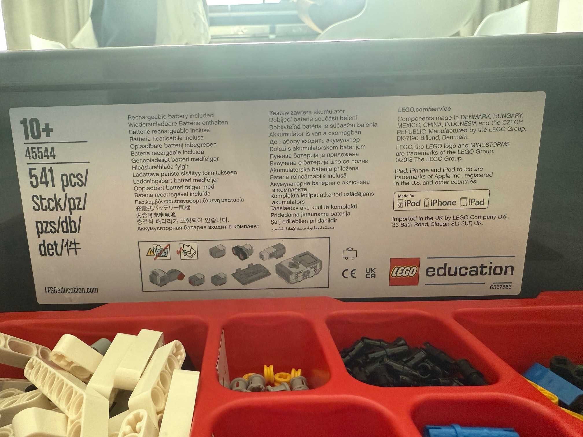 Lego Mindstorms Education EV3 (45544) + адаптер
