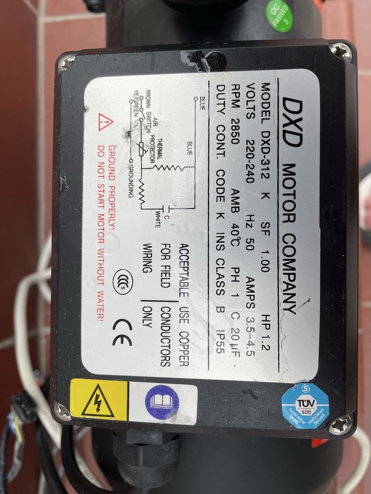 Насос для джакузи DXD-312 с блоком управления | Почти новый